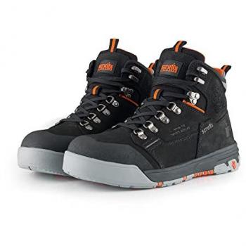 Botas de seguridad Scruffs Hydra, color negro, Talla 45 (10,5)
