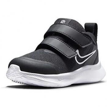 Nike Star Runner 3, Shoes, Black/Dk Smoke Grey-Dk Smoke Grey, 27 EU
