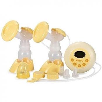 Kinyo eléctrico M doble bombas de lactancia leche succión 9-grade ajuste milkpump sin BPA probado Talla:2016 Upgrade Version