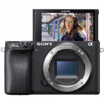 Sony Alpha A6400 Mirrorless Camera Body Black - 24.2 MP APS-C Sensor, Fast Auto Focus, Real-time Eye AF, 4K HDR Video