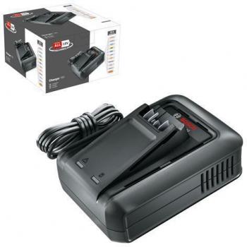 Cargador Rápido Bosch AL 18V-44 para Baterías de 14.4V y 18V, Carga a 4.4A con Soporte Mural Integrado