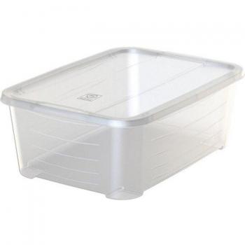 Caja de Almacenaje Life Story con Tapa, 6 Litros, Plástico Transparente