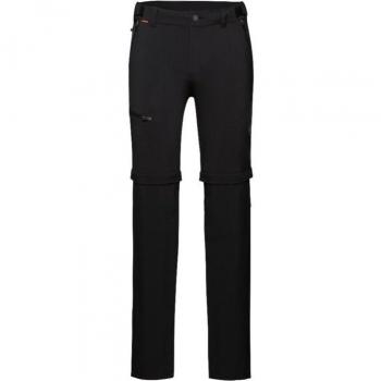 Pantalones de senderismo Mammut Runbold Zip Off Pants (negro) para hombre