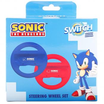 Indeca - Pack 2 Volantes Joy-Con Sonic