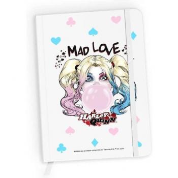 Cuaderno Cuadriculado Harley Quinn 001 A5 96 Hojas