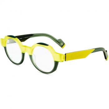 Etnia Barcelona Bruce YWGR Men's Eyeglasses Green Size 46 - Frame Only, Blue Light Block Available