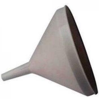 EMBUDO PLASTICO BLANCO N.2 10x10 CM.