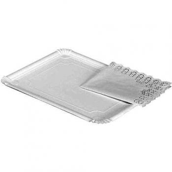 Bandeja Rectangular 31x38cm Con Blonda