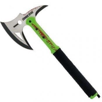 Black Defender Zombie Dead hacha incl. Funda de nailon by Haller