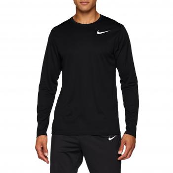 Nike M Nk Brthe Run Top LS Long Sleeved T-Shirt, Hombre, Black, S