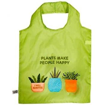 Sass & Belle Plants are My Friends - Bolsa de compras plegable