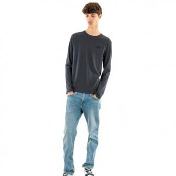 Superdry - Camiseta de manga larga con logotipo Essential