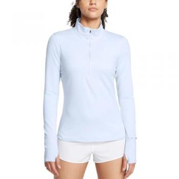 Under Armour Launch Pro Women's Half Zip Running Shirt - Sky Blue - XS