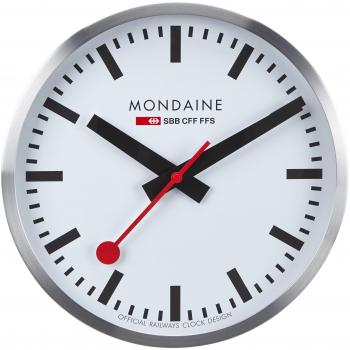 Mondaine A995.Clock,16SBB Analog Quartz Wall Clock