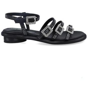 Sandalias Noa Harmon para mujer modelo 9647-0006 en color negro, talla 39, de cuero