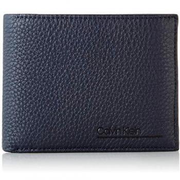 Calvin Klein - Ck Bombe' 10cc + Coin, Carteras Hombre, Azul
