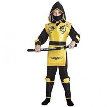 Disfraz de Ninja amarillo para niño