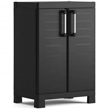 Keter Armario de Almacenamiento Detroit Bajo 65x97x45cm Negro