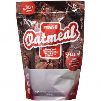 Prozis Oatmeal, Chocolate Brownie - 500 gr