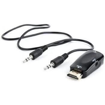 Gembird A-HDMI-VGA-02 Adaptador de Cable de vídeo VGA