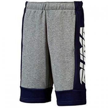PUMA Alpha Bermudas B, Niños, Negro, 13-14Y
