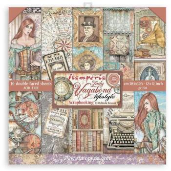 STAMPERIA INTERNATIONAL, KFT Scrapbook-Papel de Scrapbooking