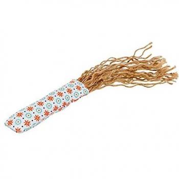 Trixie Tasseled Roller 20 cm - Cat Toy, Interactive Play, Soft Plush Material, Tassels for Added Fun, Suitable for Cats of All Ages