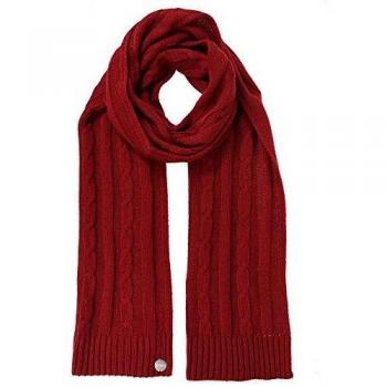 Regatta Multimix Ii' Cable Knit Bufanda para mujer, Mujer, Accesorio para la cabeza, RWC093 649000, Delhi Rojo, Sgl