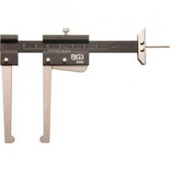 Calibre Vernier BGS 8689 para medir el grosor de discos de freno, 60 mm
