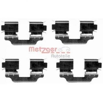 Kit de accesorios para pastillas de freno METZGER 109-1653