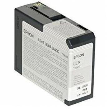 Cartucho de tinta compatible T5809 80ml Negro Claro para Epson Stylus Pro 3800, 3880