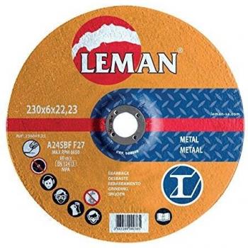 Leman 126049.05 - Pack de 5 discos para desbastar