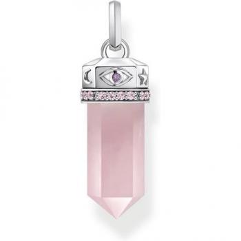 Colgante Thomas Sabo con cristal de cuarzo rosa