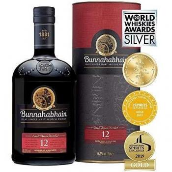 Bunnahabhain 12 Year Old Single Malt Whisky 70cl