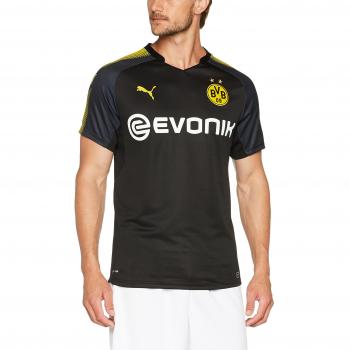 Puma Bvb Away Camiseta de Fútbol, Hombre, Negro, XL