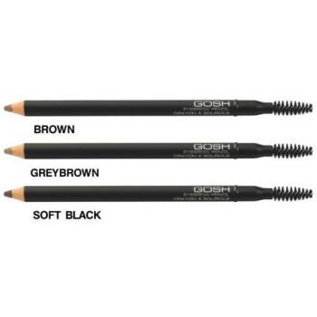 Gosh Copenhagen Soft Black Eyebrow Pencil 1.2g