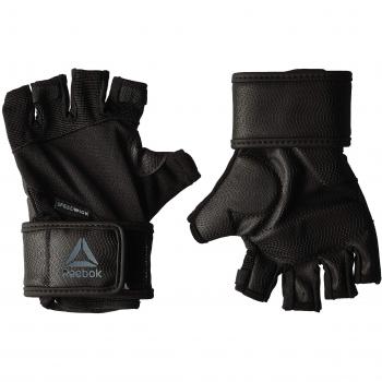 Reebok Os U Wrist Glove Guantes, Unisex Adulto, Negro/tingre, L