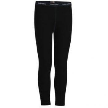 Calcetines Icebreaker Lifestyle Fine Gauge Crew Merino negros para mujer - talla L-XL