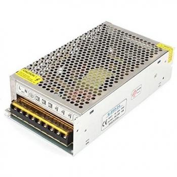 Sourcingmap-Tono de la plata de fuente de convertidor de alimentación AC 220V 50Hz a DC 24V 10A S-250-24
