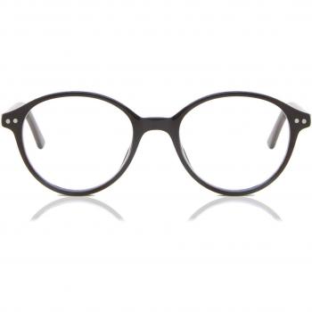 SmartBuy Collection Oval Full Rim Plastic Women's Prescription Glasses Online Brown Size 49 - Blue Light Block Available - Free Lenses