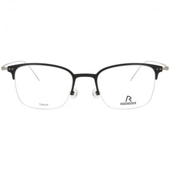 Rodenstock R7086 A000 Gafas Recetadas para Hombre Negras con Lentes Recetadas 50