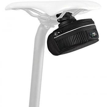 Â ASG International Vortex 480 Small Quick Release Cycling Saddle Bag, Unisex Adulto, Negro, ESTANDAR