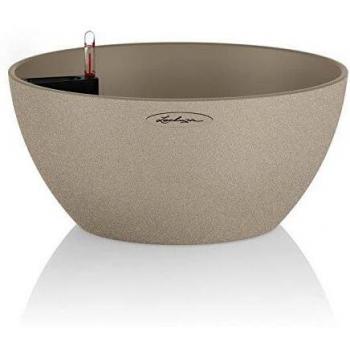 Lechuza 13831 Maceta cóncava, Beige Arena, 30x30x13 cm