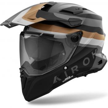 Casco Integral Airoh Commander 2 Doom Oro Mate S