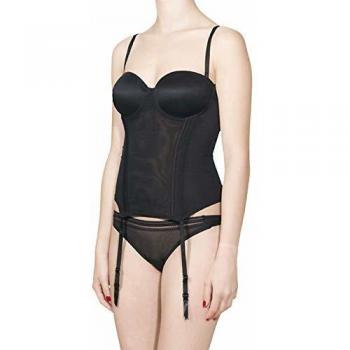 Selmark - Corsé - para Mujer Negro 90D