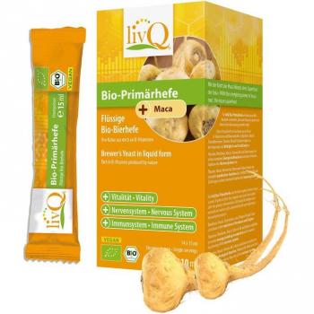 Livq Levadura de Cerveza Liquida con Maca 14 Sticks X 15ml
