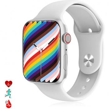 Smartwatch W27 con monitor cardíaco, tensión y de O2 en sangre. ¡Ideal para deportes indoor y outdoor!