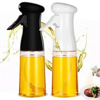 Akatsuki 2piezas Dispensador de Aceite, Pulverizadores de Aceite para Cocina 7 oz / 210 ml Dispensador de Aceite de Oliva para cocinar, Barbacoa, Asar, Hornear