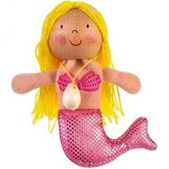 Fiesta Crafts- Marioneta de Dedo Sirena, Multicolor