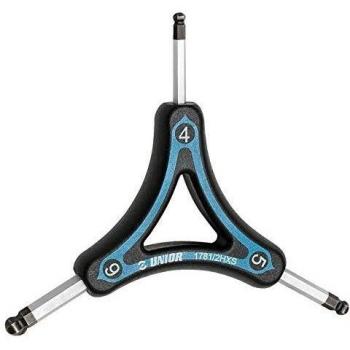 Llave Allen Unior 3 Puntas De Bola 4